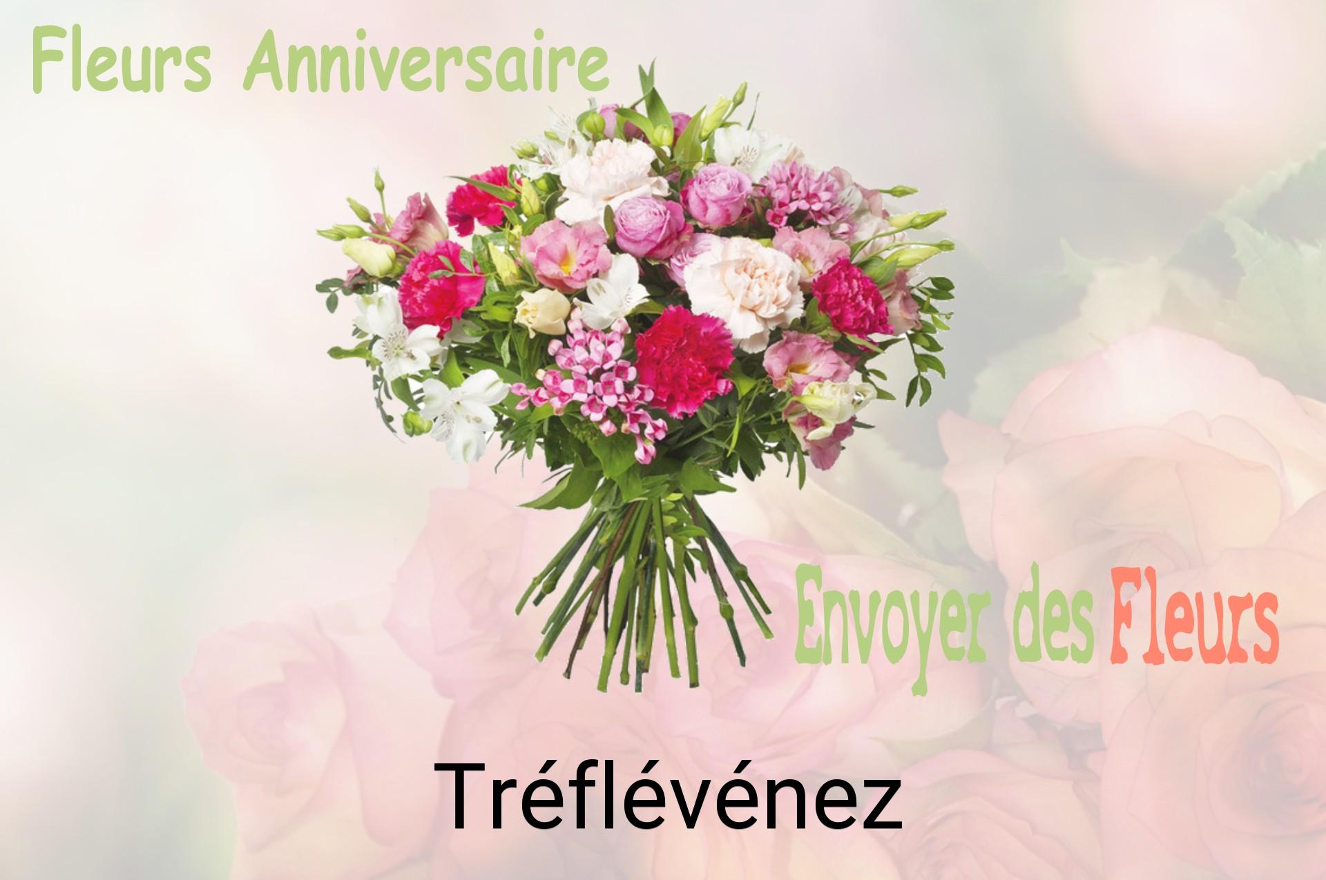Bouquet de fleurs d’anniversaire livré à Tréflévénez