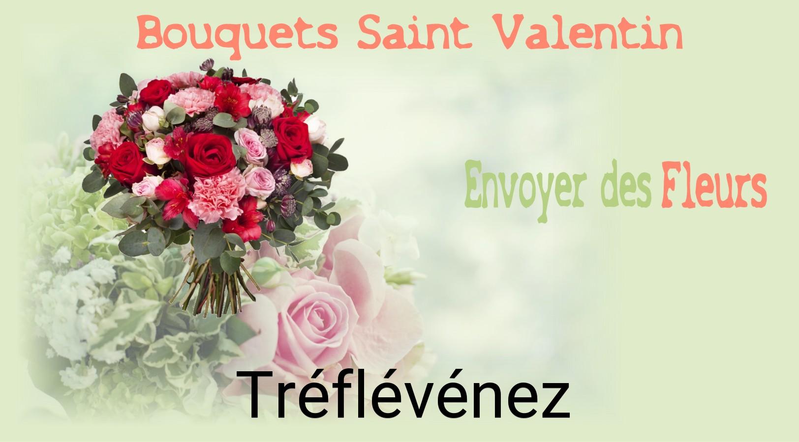 Roses de Saint-Valentin livrées à Tréflévénez